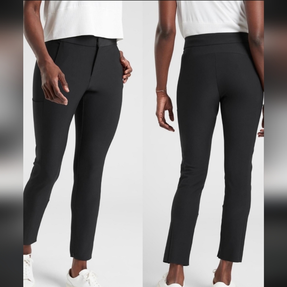 Athleta Black Women's Slim Fit Pants